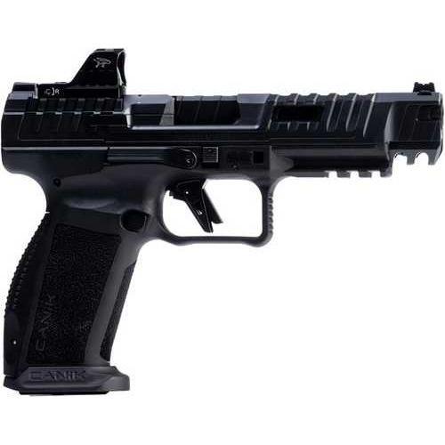 Canik SFx Rival Striker Fired Semi-Automatic Pistol 9mm Luger 5" Barrel (2)-18Rd Magazines Fiber Optic Front & Adjustable Target Rear Sight MO1 Included Dark Side Polymer Grips Black Applied Finish - Buy A Gun