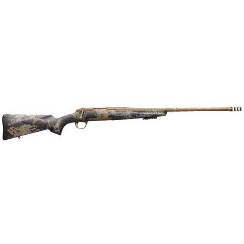 Browning X-Bolt Mountain Pro Long Range Bolt Action Rifle .300 Winchester Magnum 26" Sporter Barrel (1)-3Rd Magazine Drilled & Tapped Black Carbon Fiber Stock With Gray And Tan Accents Burnt Bronze Cerakote Finish