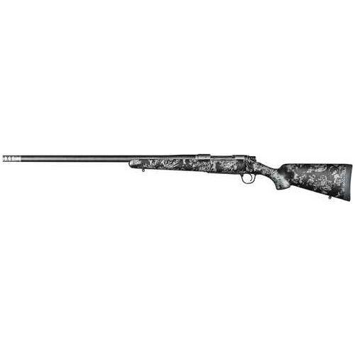 Christensen Arms Ridgeline FFT Bolt Action Rifle 7mm Remington Magnum 22" Threaded Barrel 4Rd Capacity Left Handed Black With Gray Accents Carbon Fiber Stock Stainless Steel Finish