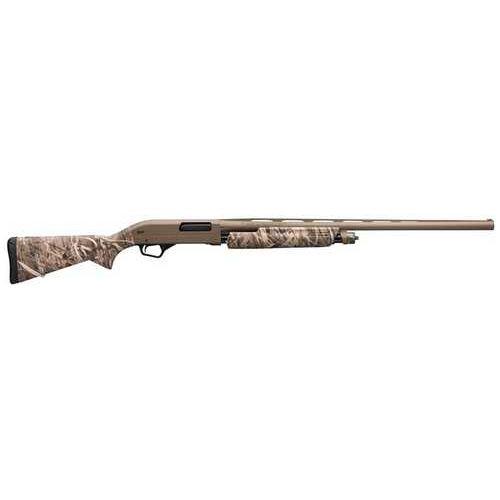 Winchester SXP Hybrid Hunter Pump Action Shotgun 20 Gauge 3" Chamber 26" Barrel 4Rd Capacity TRU-GLO Fiber Optic Fixed Sights Mossy Oak Shadow Grass Habitat Camouflage Synthetic Stock Flat Dark Earth Permacote Applied Finish