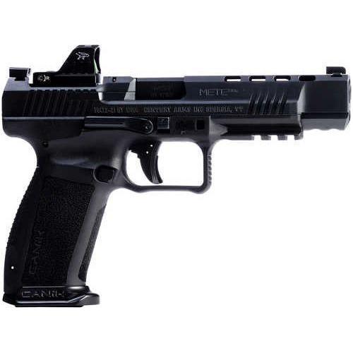 Century Arms Mete SFx Striker Fired Semi-Automatic Pistol 9mm Luger 5.2" Barrel (2)-20Rd Magazines MeCanik MO1 Red Dot Included Right Hand Black Polymer Finish - Buy A Gun