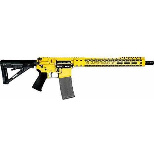 Black Rain Ordnance Spec+ Patriot Semi-Automatic Rifle .300 AAC Blackout 16" Barrel (1)-30Rd Magazine Magpul Moe Grips And Stock Salt Bath Nitride Coated Gadsden Flag Gold Finish