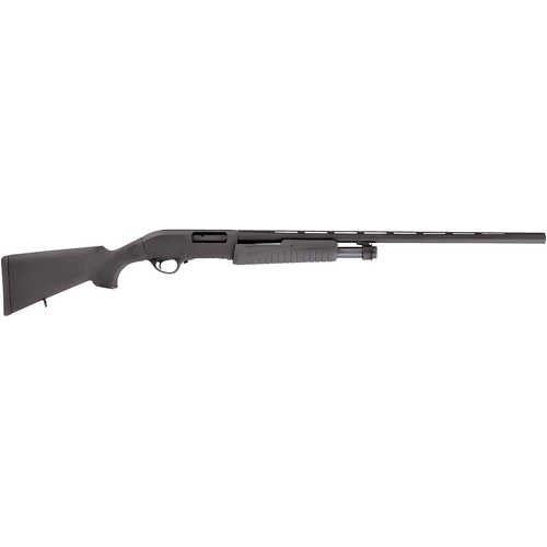 Escort Field Hunter Full Size Pump Action Shotgun 20 Gauge 3" Chamber 28" Ni-Cr-Mo Steel, Vent Rib Barrel 4 Round Capacity Bead Front Sight Black Syntheitc Finish