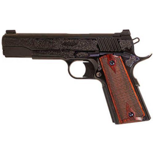 Standard Manufacturing Company 1911 Single Action Only Semi-Automatic Pistol .45 ACP 5" Match Grade Barrel (1)-7Rd Magazine igh Profile Low-Mount Tactical Sights Deluxe