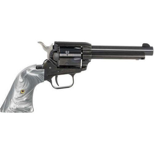 Heritage Rough Rider SAO Revolver 22 LR 4.75" Barrel Blued Gray Pearl Grip Finish - Buy A Gun