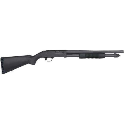 Mossberg 590 Tactical Shotgun 12 Gauge 3" Chamber 18.50" Barrel 6+1 Rounds Matte Blued Finish Black Synthetic Stock