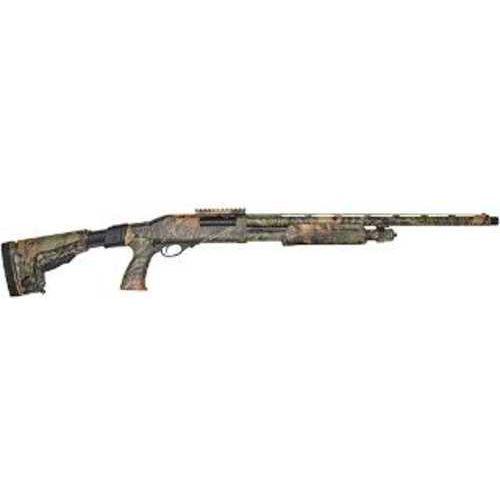 Charles Daly 335 Pump Action Shotgun 12 Gauge 3.5" Chamber 24" Barrel 4 Round Capacity Fixed Fiber Optic Front Sight Checkered Synthetic Stock And Forend Mossy Oak Obsession Camouflage Finish