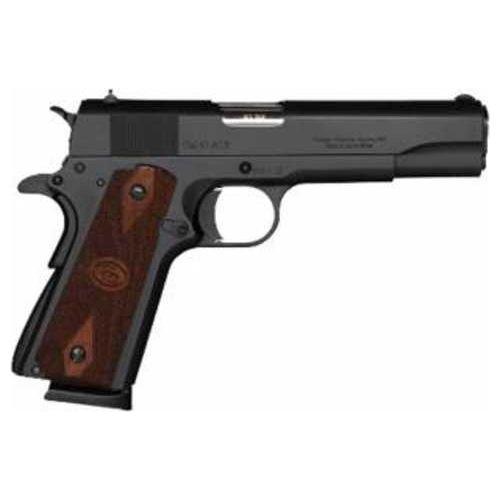 Charles Daly 1911 Semi-Automatic Pistol .45 ACP 5" Barrel (1)-8Rd Magazine Slot Mounted Front & Dovetail Rear Sights Diamond Checkered Walnut Grips Black Finish - Buy A Gun