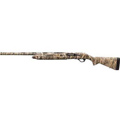 Winchester SX4 Left Handed Model Waterfowl Hunter Semi-Automatic Shotgun 12 Gauge 3.2" Chamber 26" Barrel 4 Round Capacity TruGlo Fiber Optic Front Sight Composite Stock Mossy Oak Shadow Grass Habitat Camouflage Finish