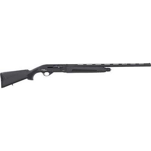 Iver Johnson Semi-Automatic Shotgun 12 Gauge 3.5" Chamber 28" Vent Rib Barrel 4 Round Capacity Fiber Optic Front & Brass Bead Intermediate Sights Black Synthetic Finish