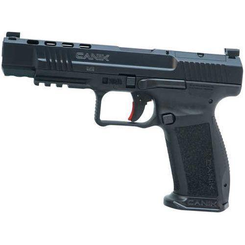 Canik Mete SFX Striker Fired Semi-Automatic Pistol 9mm Luger 5.2" Match Grade Barrel (1)-18Rd & (1)-20Rd Magazines Dot Front Sight & U-Notch Rear Sights Optic Ready Black Polymer Finish - Buy A Gun