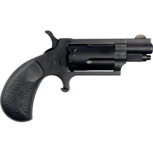 North American Arms Mini-Shadow Single Action Revolver .22 Winchester Magnum Rimfire 1.25" Barrel 5 Round Capacity Fixed Half-Moon Front Sight & Rear Black Hogue Rubber Cobblestone Grips Finish - Buy A Gun