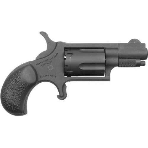 North American Arms Mini-Revolver Single Action Revolver .22 Long Rifle 1.25" Barrel 5 Round Capacity Fixed Half-Moon Front Sight & Rear Black Hogue Rubber Cobblestone Grips Finish - Buy A Gun