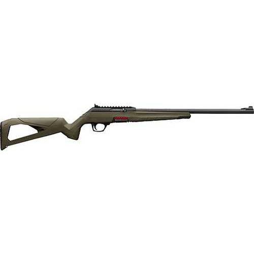 Winchester Wildcat Semi-Automatic Rifle .22 Long 18" Barrel (1)-10Rd Magazine Ghost Ring Rear Sight And Ramped Post Front OD Green Polymer Stock Blued Finish