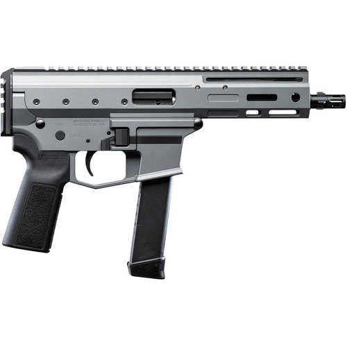 Angstadt Arms MDP-9 Semi-Automatic Tactical Pistol 9mm Luger 5.85" Barrel (1)-17Rd Magazine Black Polymer Grips Gray Finish - Buy A Gun