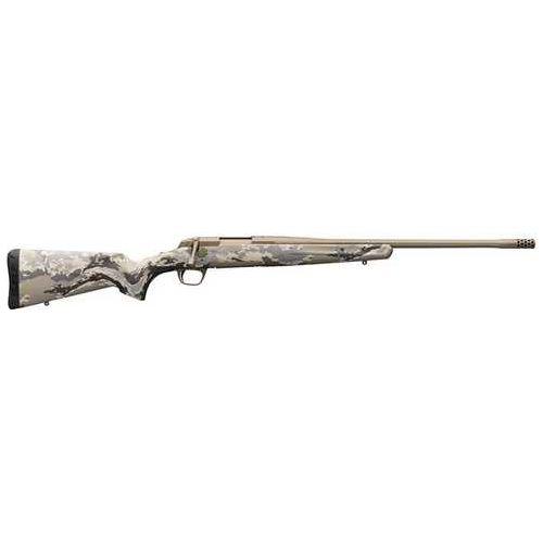 Browning X-Bolt Speed SR Bolt Action Rifle 6.5 Creedmoor 18" Fluted Barrel 4 Round Capacity OVIX Camouflage Synthetic Stock Smoked Bronze Cerakote Finish