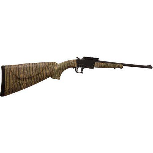 TR Imports Sidekick Single Shot Shotgun .410 Gauge 3" Chamber 26" Barrel 1 Round Capacity Fiber Optic Front, Picatinny Rear Fixed Mossy Oak Bottomland Synthetic Stock Black Finish