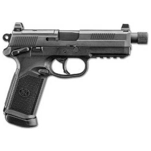 FN America FNX-45 Tactical Single/Double Action Semi-Automatic Pistol .45 ACP 5.3" Cold Hammer Forged Stainless Steel Barrel (2)-10Rd Magazines High Profile Combat Night Sights Black Polymer Finish - Buy A Gun