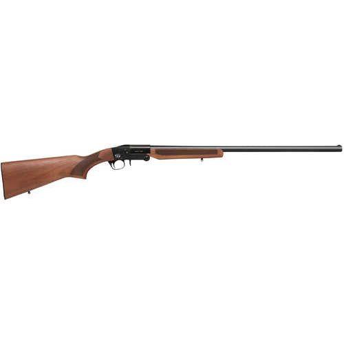 Charles Daly 101 Break Open Single Shot Full Size Shotgun 20 Gauge 3" Chamber 26" Barrel 1 Round Capacity Brass Bead Front Sight Checkered Walnut Stock Black Finish