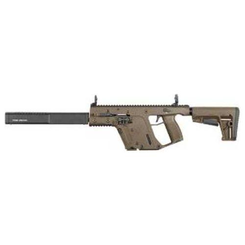 Kriss Vector CRB Gen2 Semi-Automatic Rifle 10mm 16" Black Barrel (1)-10Rd Magazine Low Profile Flip Sights Collapsible/Folding 6-Position Adjustable Stock Flat Dark Earth Finish