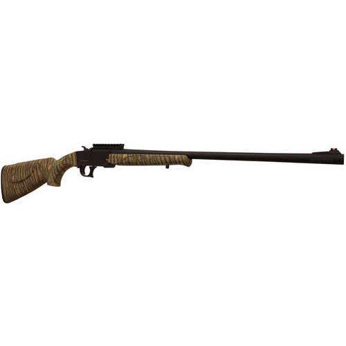 T R Imports Sidekick Youth Size Single Shot Shotgun .410 Gauge 3" Chamber 24" Barrel 1 Round Capacity Fiber Optic Front, Picatinny Rail Rear Sights Mossy Oak Bottomland Synthetic Stock Black Finish