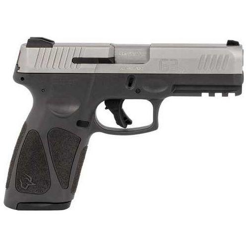 Taurus G3 Striker Fired Semi-Automatic Pistol 9mm Luger 4" Barrel (2)-15Rd Magazines White Dot Front, Adjustable Rear Sights Stainless Steel Slide Gray Polymer Finish - Buy A Gun