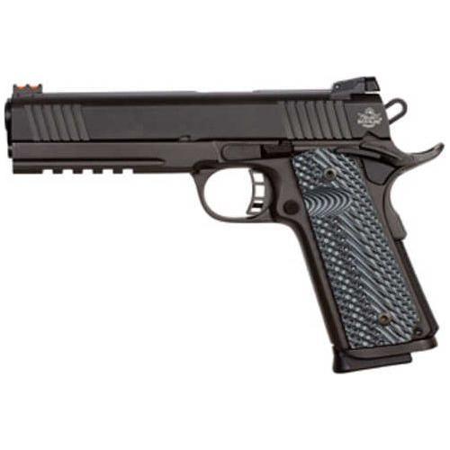 Armscor Tac Ultra FS 1911 Full Size Semi-Automatic Pistol .45 ACP 5" Barrel (1)-8Rd Magazine Adjustable Sights G10 Grips Black Parkerized Finish - Buy A Gun