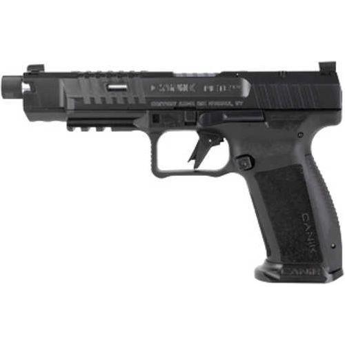 CANIK METE SFX Pro Striker Fired Semi-Automatic Full Size Pistol 9mm Luger 5.75" Threaded Barrel (1)-20Rd & (1)-18Rd Magazines 3-Dot White Sights Matte Black Polymer Finish - Buy A Gun