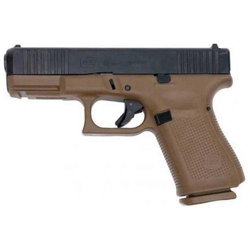 Glock G19 Gen5 Safe Action Semi-Automatic Pistol 9mm Luger 4.02" Marksman Barrel (3)-10Rd Magazines Fixed Sights Black Slide Flat Dark Earth Polymer Finish - Buy A Gun