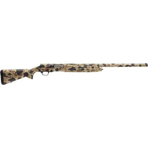 Browning A5 Semi-Automatic Shotgun 12 Gauge 3.5" Chamber 28" Barrel 3 Round Capacity Fiber Optic Front Sight Vintage Tan Camouflage Composite Finish