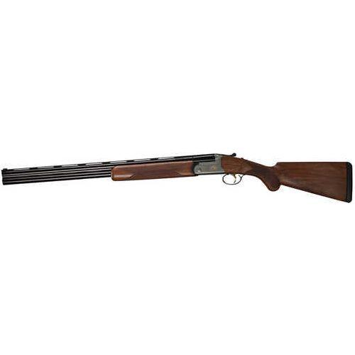 Bettinsoli Omega S Lite Full Size Break Open Over/Under Shotgun 12 Gauge 3" Chamber 28" Vent Rib Barrel 2 Round Capacity Engraved Stainless Receiver Walnut Stock Blued Finish