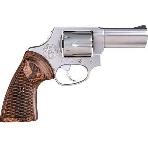 Taurus 856 Executive Grade Double Action Revolver .38 Special 3" Hand Polished Satin Barrel 6 Round Capacity Serrated, Removable Front & Fixed Rear Sights Altamont Walnut Checkered Grips Stainless Finish - Buy A Gun