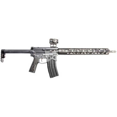 Battle Arms Development OIP Semi-Automatic Rifle .223 Remington 16" Barrel (1)-30Rd Magazine Ambidextrous Hand Fixed Carbon Fiber And Titanium Stock Gray Anodized Finish