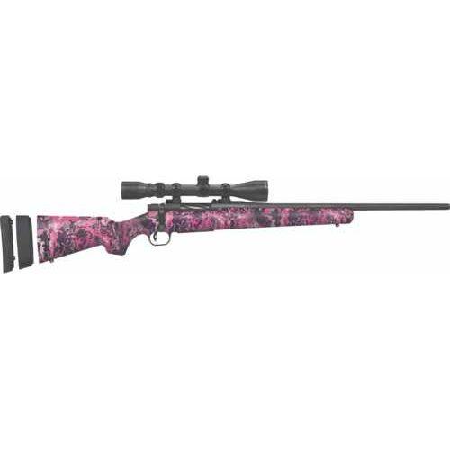 Mossberg Patriot Super Bantam Youth Bolt Acton Rifle 7mm-08 Remington 20" Fluted Barrel (1)-5Rd Magazine Drilled & Tapped 3-9x40mm Scope Included Muddy Girl Wild Camouflage Stock Blued Finish