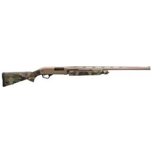 Winchester SXP Hybrid Hunter Pump Action Shotgun 12 Gauge 3.5" Chamber 28" Barrel 4 Round Capacity TRU-GLO Fiber Optic Fixed Sights Woodland Camouflage Composite Stock Flat Dark Earth Permacote Finish