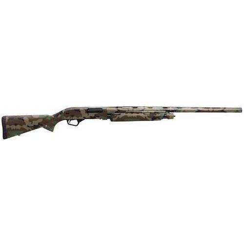 Winchester SXP Waterfowl Hunter Pump Action Shotgun 12 Gauge 3" Chamber 28" Barrel 4 Round Capacity TRU-GLO Fiber Optic Fixed Sights Composite Stock Woodland Camouflage Finish