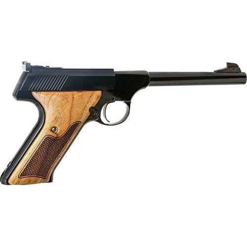 Standard Mfg Co. SG22 Semi-Automatic Pistol .22 Long Rifle 6.6" Barrel (1)-10Rd Magazine Fixed Sights John Browning Design 2 Piece Walnut Grips Royal Blue Finish - Buy A Gun