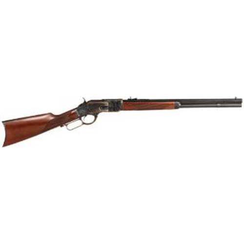 Taylor's & Company Uberti 1873 Lever Action Rifle .45 Long Colt 20" Barrel 10 Round Capacity Adjustable Sights Straight Checkered Walnut With Enhanced Grip Stock Blued Finish