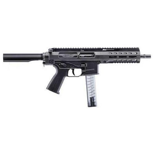 B&T SPC9 Semi-Automatic Pistol 9mm Luger 9.1" Barrel (1)-30Rd Magazine Flip-Up AR Style Adjustable Sights Black Finish - Buy A Gun