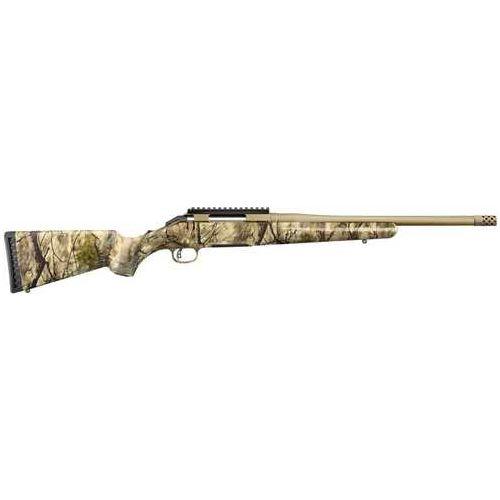 Ruger American Bolt Action Rifle .243 Winchester 16.1" Free Floating Barrel (1)-4Rd Magazine Go Wild Camouflage I-M Brush Composite Stock Bronze Finish