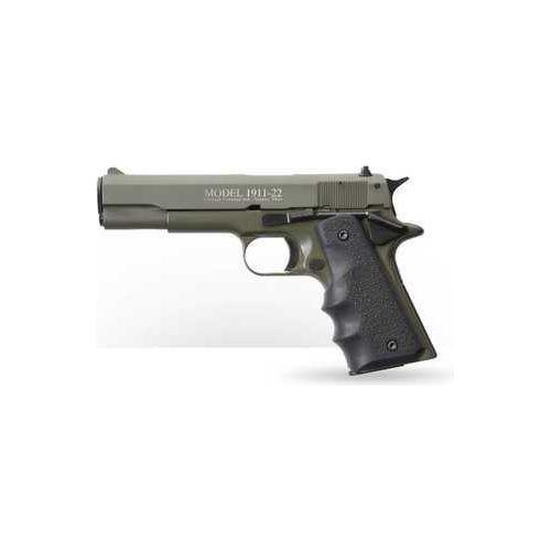 CHIAPPA 1911-22 Pistol 22LR 5" Barrel Fixed Sight 10 Round OD Green - Buy A Gun