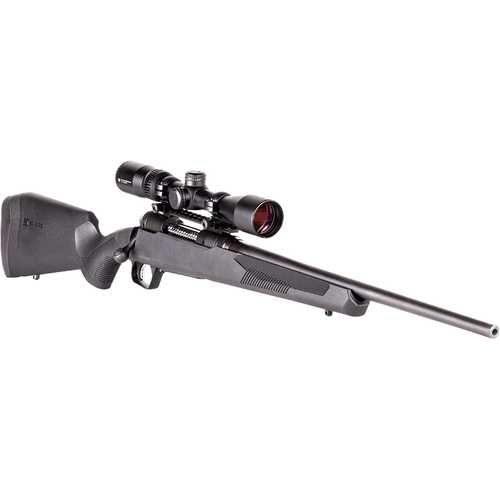 Savage 110 Apex Hunter XP Rifle 22-250 Rem 3-9X40 Vortex Crossfire II Scope Matte Finish Black Ergo Stock