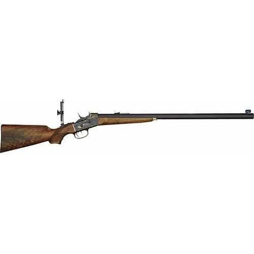 Pedersoli "John Bodine" Single Shot Rifle .45-70 Government 30" Barrel 1 Round Capacity Walnut Stock Blued Finish