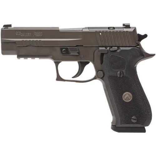 Sig Sauer P220 Semi-Automatic Pistol .45 ACP 4.4" Barrel 8Rd Single Stack Magazine X-RAY3 Front & Rear Sights G10 Black Grips Legion Gray Finish - Buy A Gun