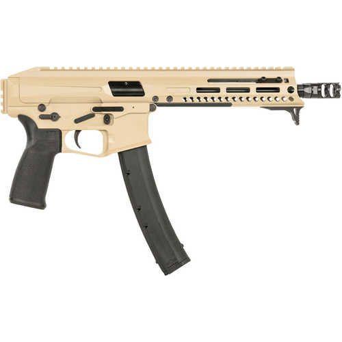 POF USA Phoenix Semi-Automatic Pistol 9mm Luger 8" Barrel (1)-35Rd Magazine Mission First Tactical Blade Synthetic Stock Flat Dark Earth Cerakote Finish - Buy A Gun