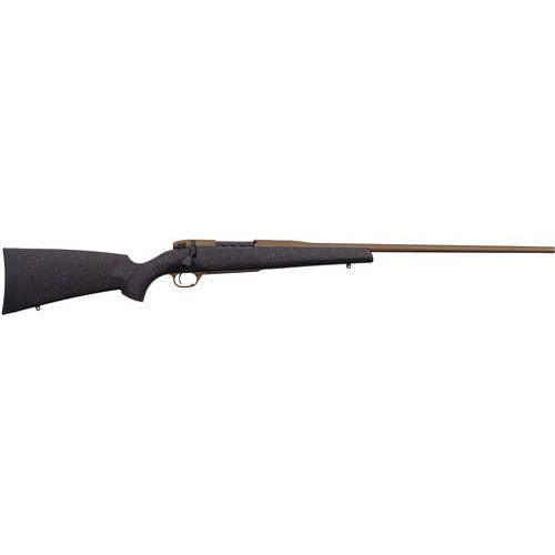 Weatherby Mark V Hunter Bolt Action Rifle .300 Magnum 26" Barrel 3 Round Capacity Drilled & Tapped Black Speckled Urban Gray Synthetic Stock Burnt Bronze Finish