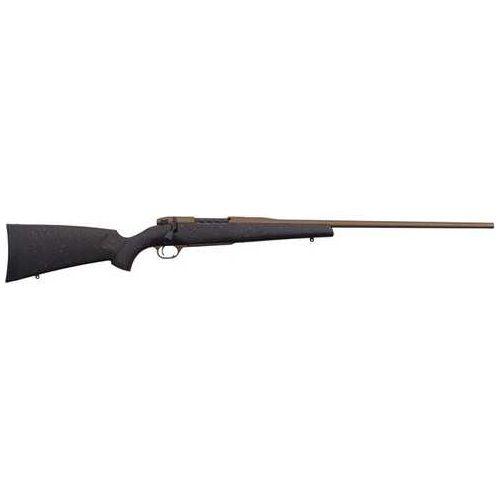 Weatherby Mark V Hunter Bolt Action Rifle .257 Magnum 26" Barrel 3 Round Capacity Advanced Polymer Bronze Speck Synthetic Stock Cerakote Finish