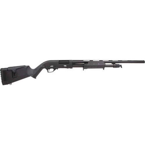 Armscor YAG20 Pump Action Shotgun 20 Gauge 3" Chamber 22" Barrel 5 Round Capacity Fiber Optic Front Sight Synthetic Stock Matte Black Finish