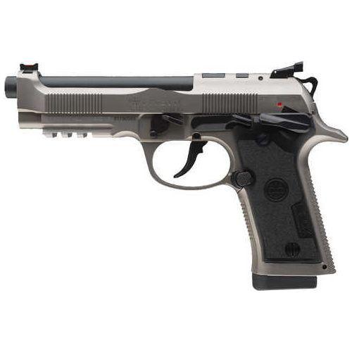 Beretta 92X PCO Double/Single Action Semi-Automatic Pistol 9mm Luger 4.9" Barrel (1)-10Rd Magazine Fiber Optic Front & Adjustable Target Rear Black Sights Aggressive Textured Polymer Grips Gray Finish - Buy A Gun