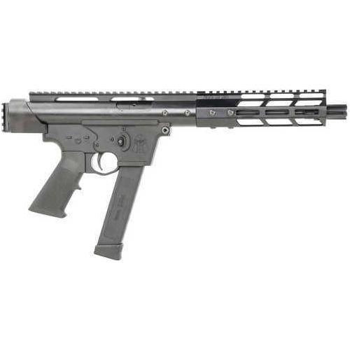 Tactical Superiority Tac-9 Semi-Automatic Pistol 9mm Luger 8.5" 416 Stainless Steel Barrel No Magazine Included Accepts Glock Style Magazines Optic Ready End Cap(No Stock) Black Finish - Buy A Gun